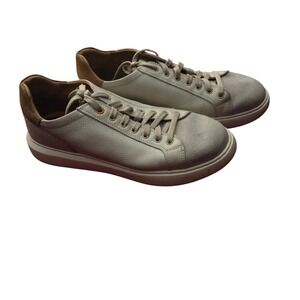 Samuel Hubbard Hub Limited Edition Gray Leather Suede Sneakers W1650-109 Mens 9
